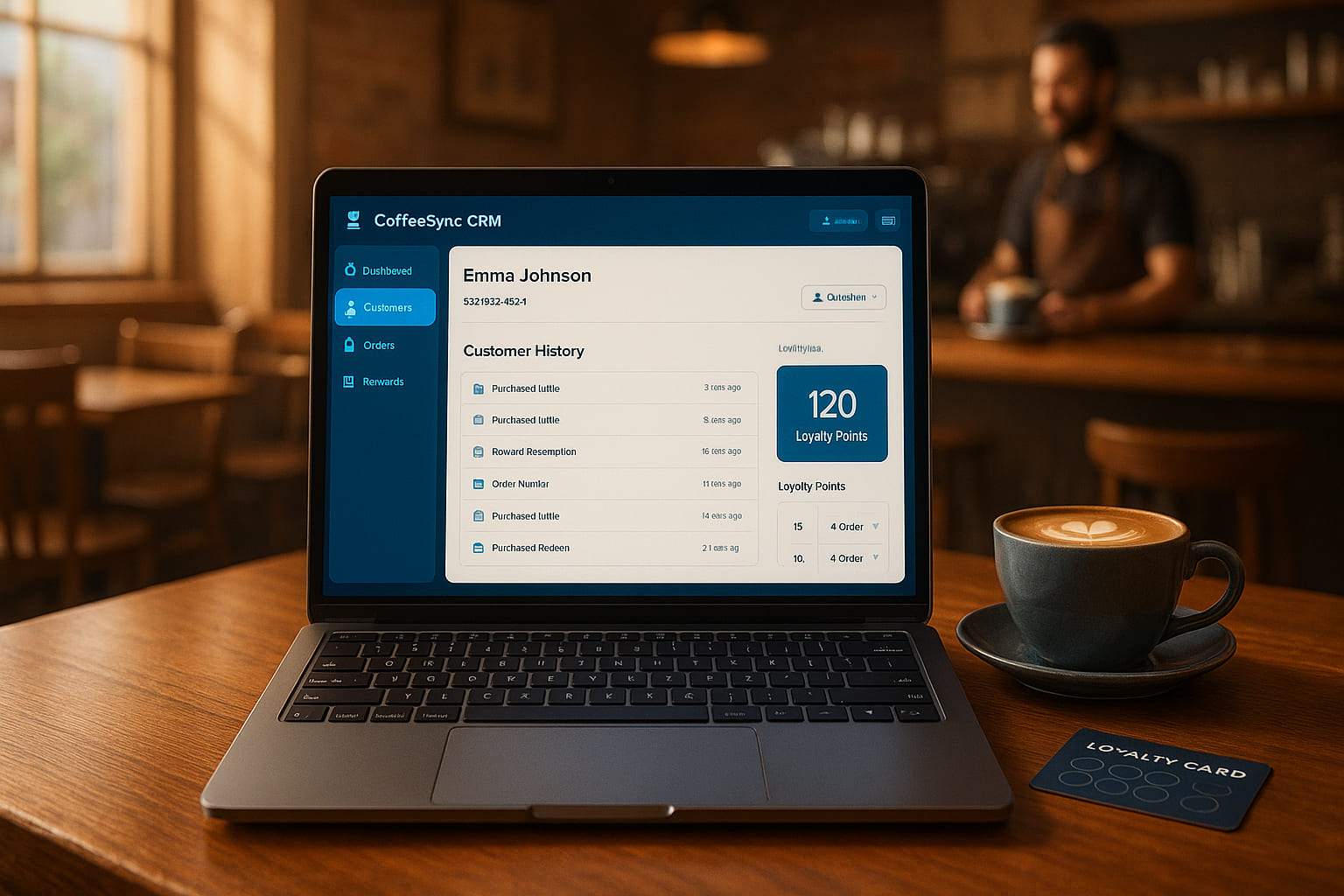 CoffeeSync Automation loyalty program
