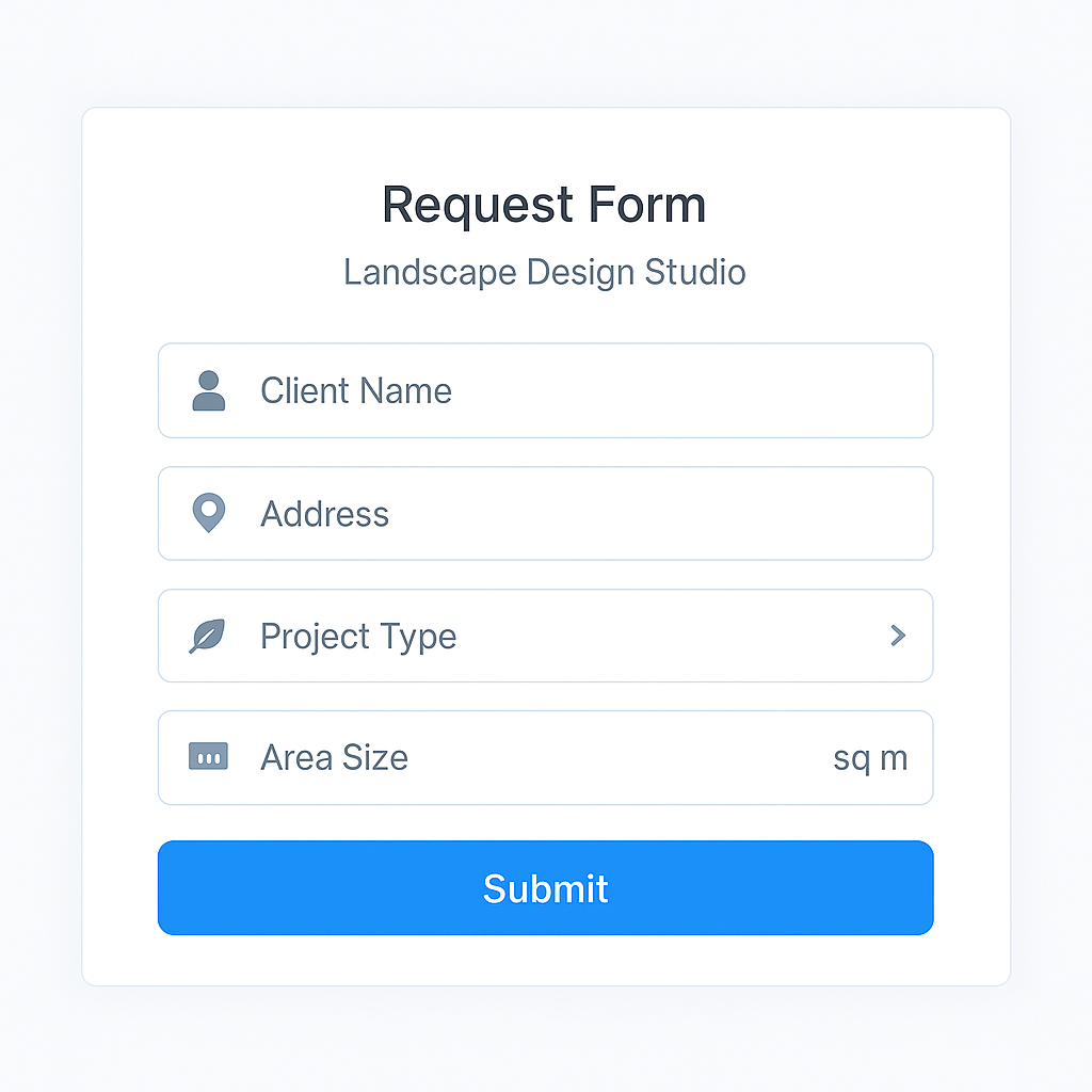 GreenFlow request form in Poznan
