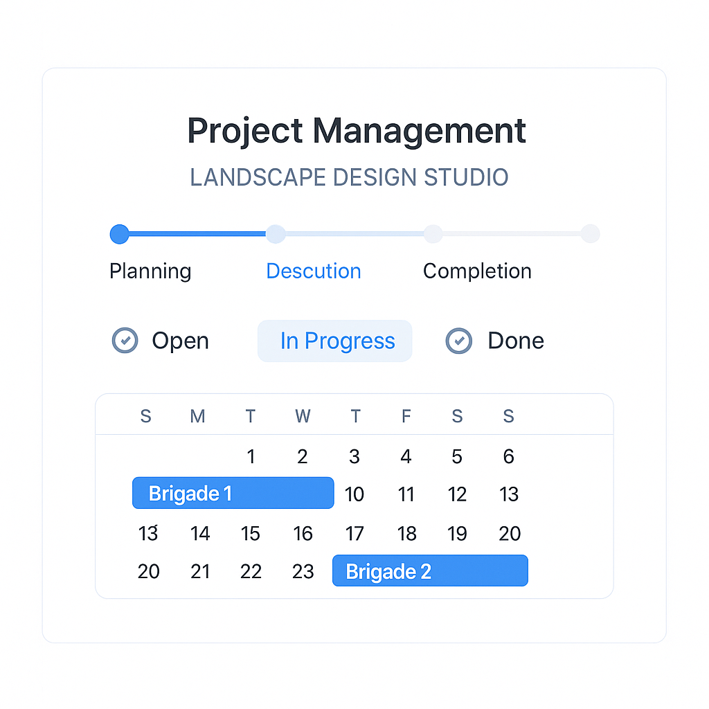GreenFlow project management dashboard in Poznan