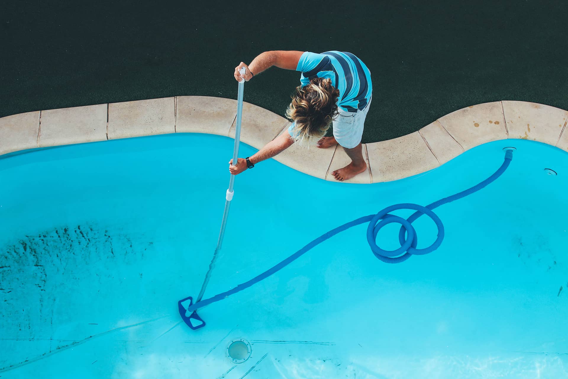 PoolCare Automation dashboard for pool maintenance