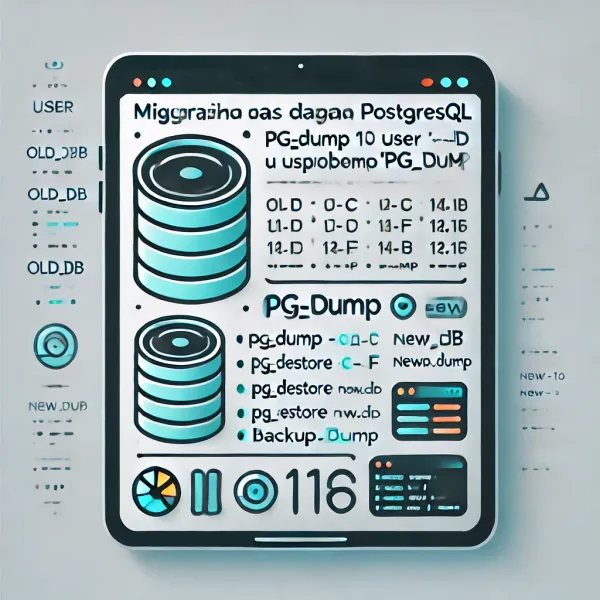 Миграция базы данных PostgreSQL 14 → 16 с использованием pg_dump и pg_restore